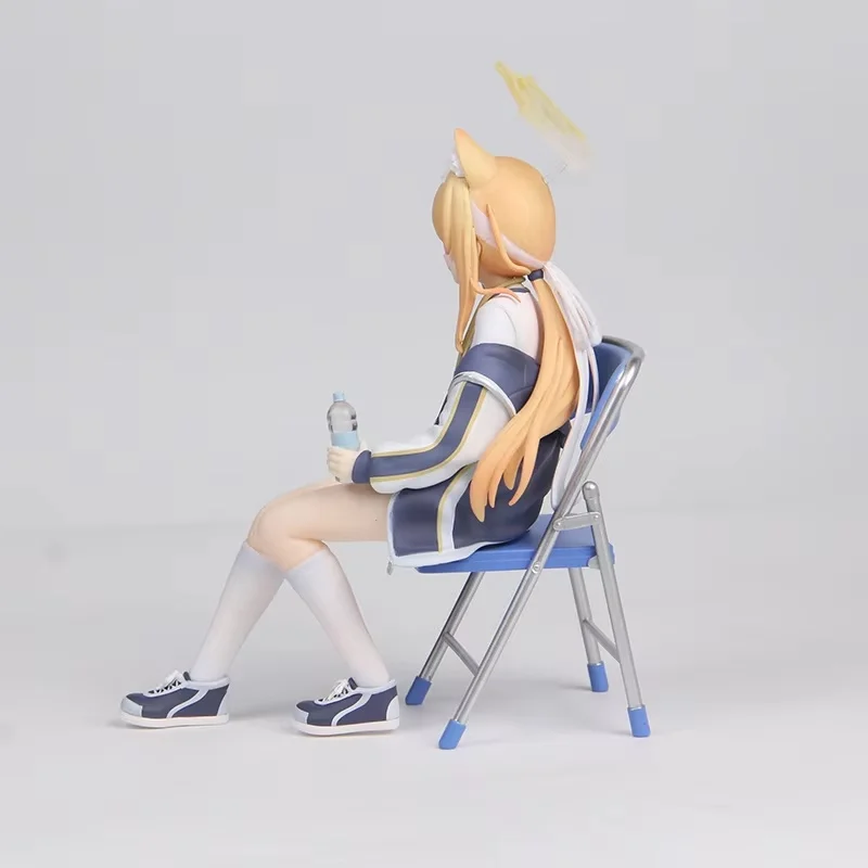 Blue Archive Anime Girl Elomarie Hand-Held Action Figure in Gym Outfit Collectible Toy Model Chaowan Ornament for Fans