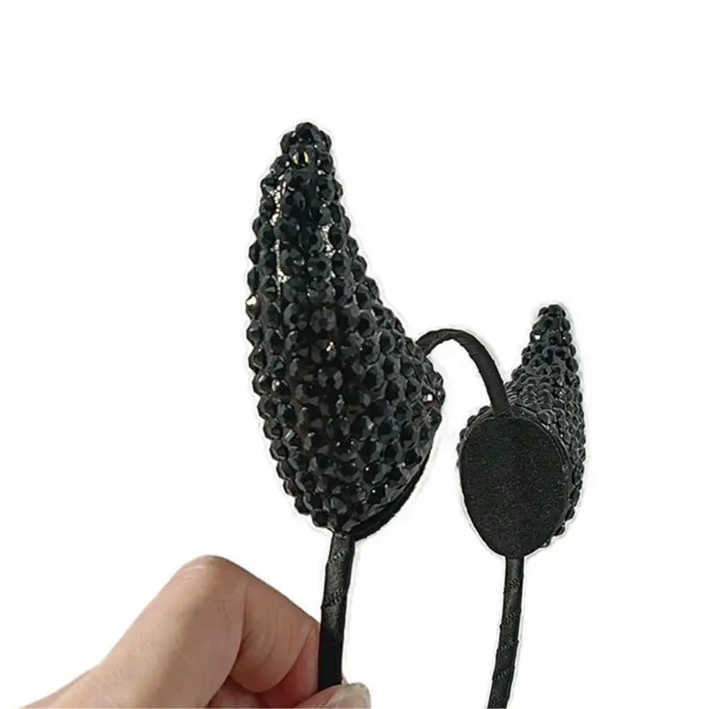 652F Vòng buộc tóc dự tiệc sang trọng Halloween Mũ biểu diễn sân khấu Băng đô cho bữa tiệc và du lịch