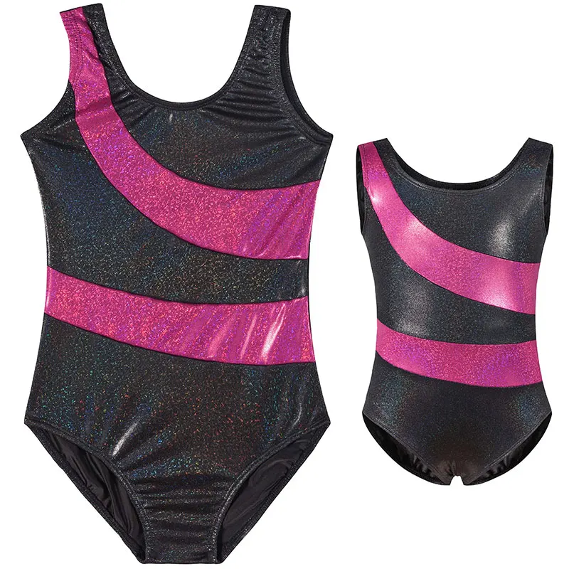 Gymnastics Leotards for Girls Leotards for Gilrs Gymnastic Outfit Sparkly Tumbling Dance Leotards Biketards 2-10Years