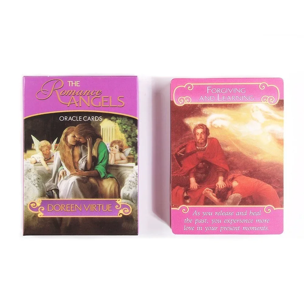 Spanish Love Romance Angels Oracle Cards Runes Divination Mysterious Tarot Deck Lover