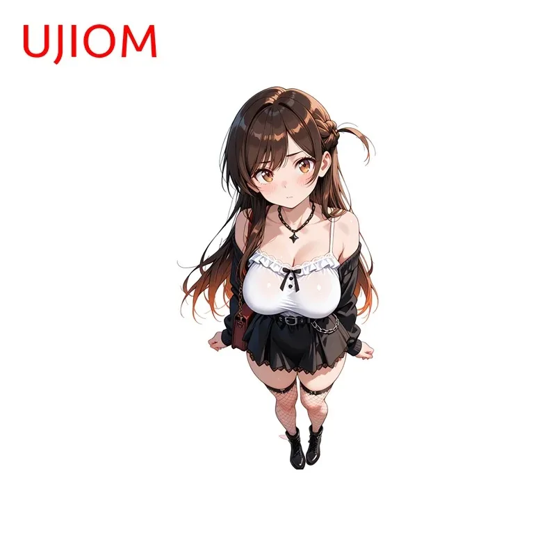 UJIOM Chizuru Mizuhara Sexy Standing Posture Wall Sticker Enchanting Ingenious Adhesive Decal Kitchen Cupboard Decoration