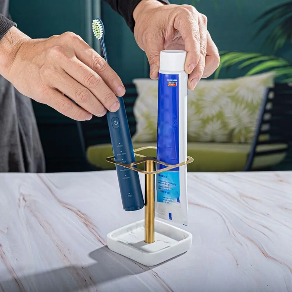 

Держатель для зубных щеток из нержавеющей стали 304, компактная подставка для хранения, органайзер для зубной пасты, 3 слота, нержавеющие аксессуары для ванной комнаты