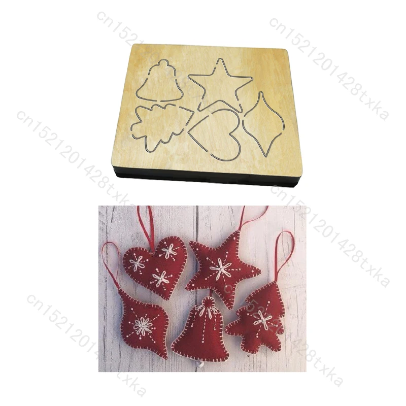 

Christmas Bell Pendant Wooden Die, Cutting Dies, C-347-3, New, Scrapbooking
