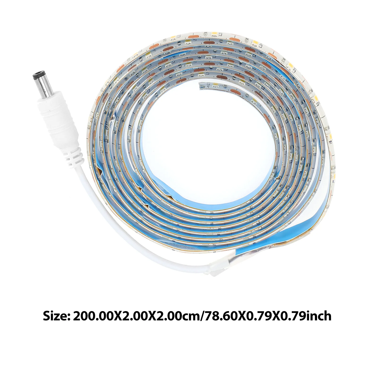 شريط إضاءة LED بمستشعر حركة ذكي مقاوم للماء يعمل بمنفذ USB مرن لخزانة المطبخ تحت إضاءة غرفة النوم في الخزانة