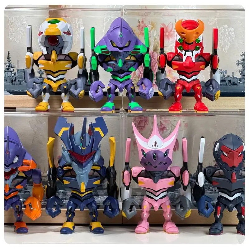 

Аутентичная начальная модель BANDAI QMSV-C Neon Genesis Evangelion EVA, деталь дисплея в наличии, коллекционная фигурка робота