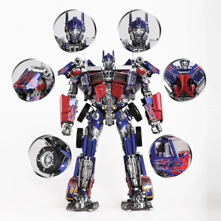 En Stock juguete de transformación LS03 OP modelo versión de aleación Robot Autobot figura de acción colección de regalo elección de niño vacaciones