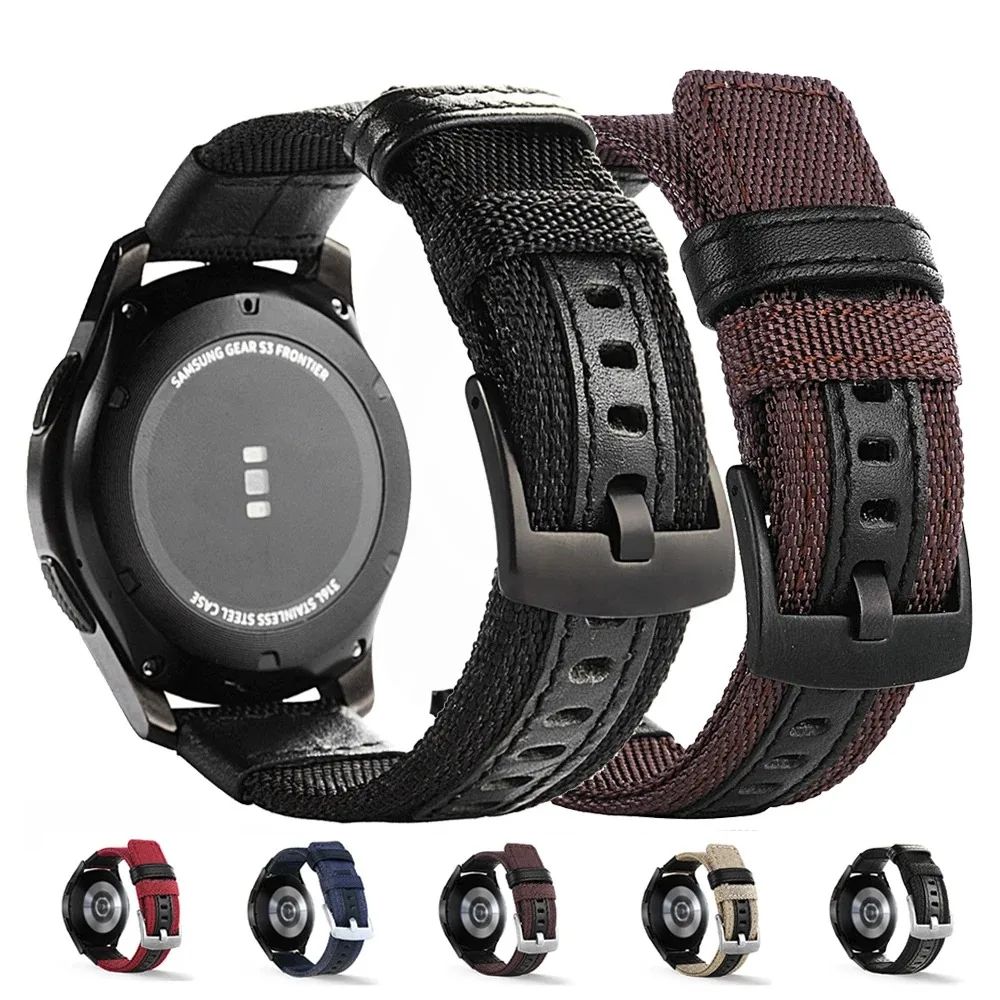 Nylon Watch Strap 20mm 22mm for Seiko for Rolex for Omega Band Quick Release Bracelet Women Men Universal Wristband Accessories