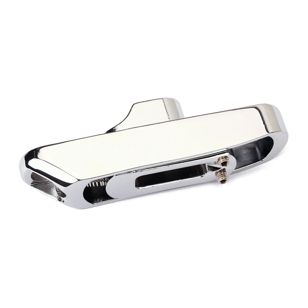 

4 Pcs Durable Bass Bridge Guitar Parts Rust Resistant Zinc Alloy Saddle Replacement Accessories