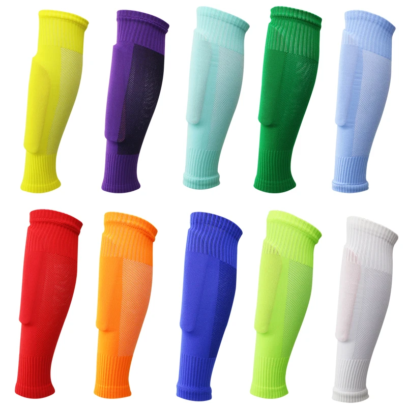 sock, sock, long Professional fixed adult football tube high elastic leg protector, sock with pressing plate