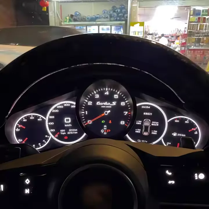 Auto Auto Meter Tachimetro Strumento LCD Cluster Digitale per Porsche Cayenne 2011-2017 PCM3.0/3.1/4.0 Cruscotto LHD/RHD