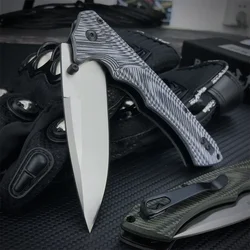 Folding Knife BM 615BK S30V Blade G10 Handle Outdoor Survival Camping Hunting Tactical Pocket Knives Rescue EDC Sharp Tools