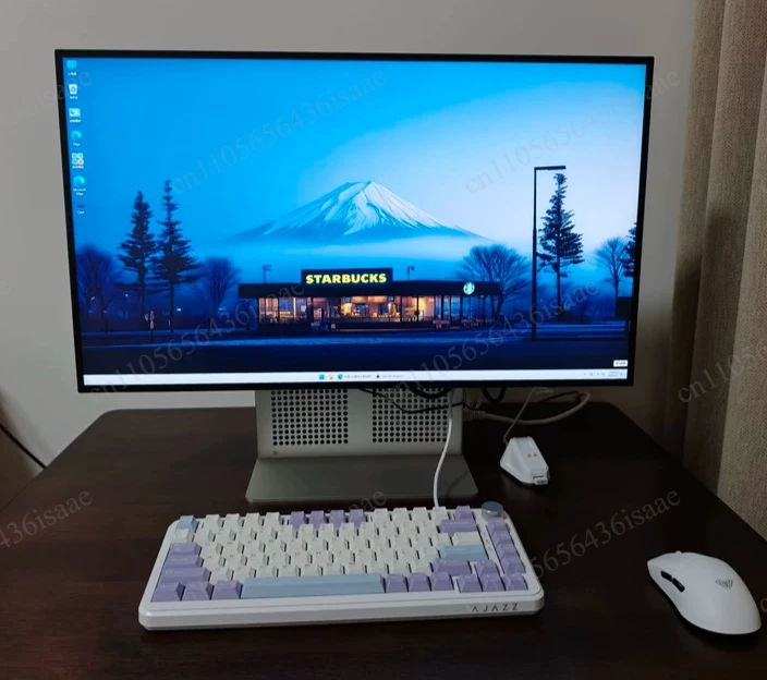Ultra Light Mini Aluminum Alloy PC Case 3080 Compatible With Graphics Card Integrated Monitor Bracket