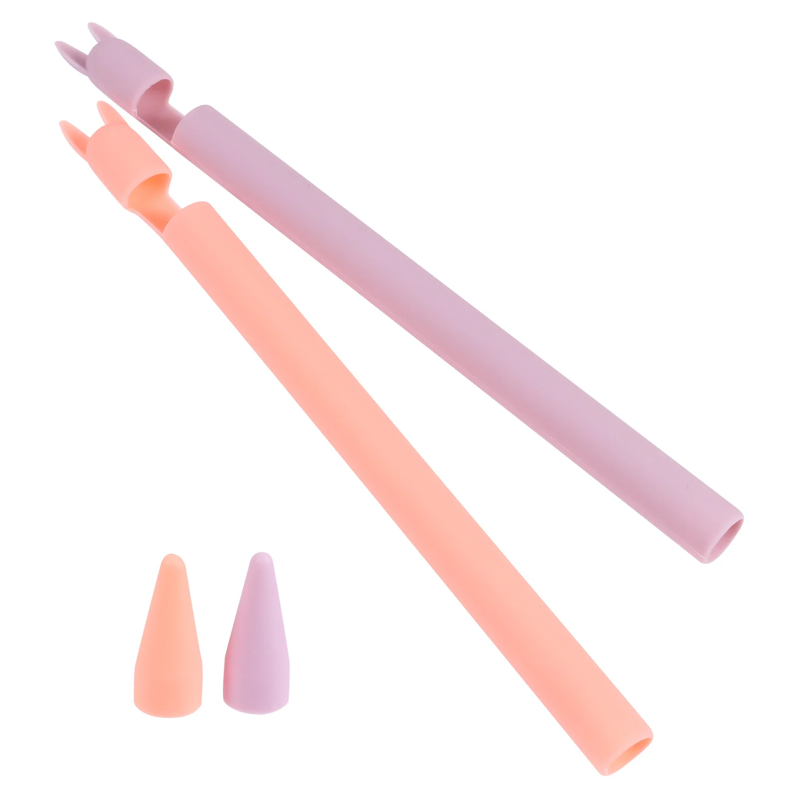 2Pcs Bleistift Stylus Stift Schutzhülle Silikon Hülse Abdeckung Stoßfest Anti-Slip Fall Halter Stylus Zubehör