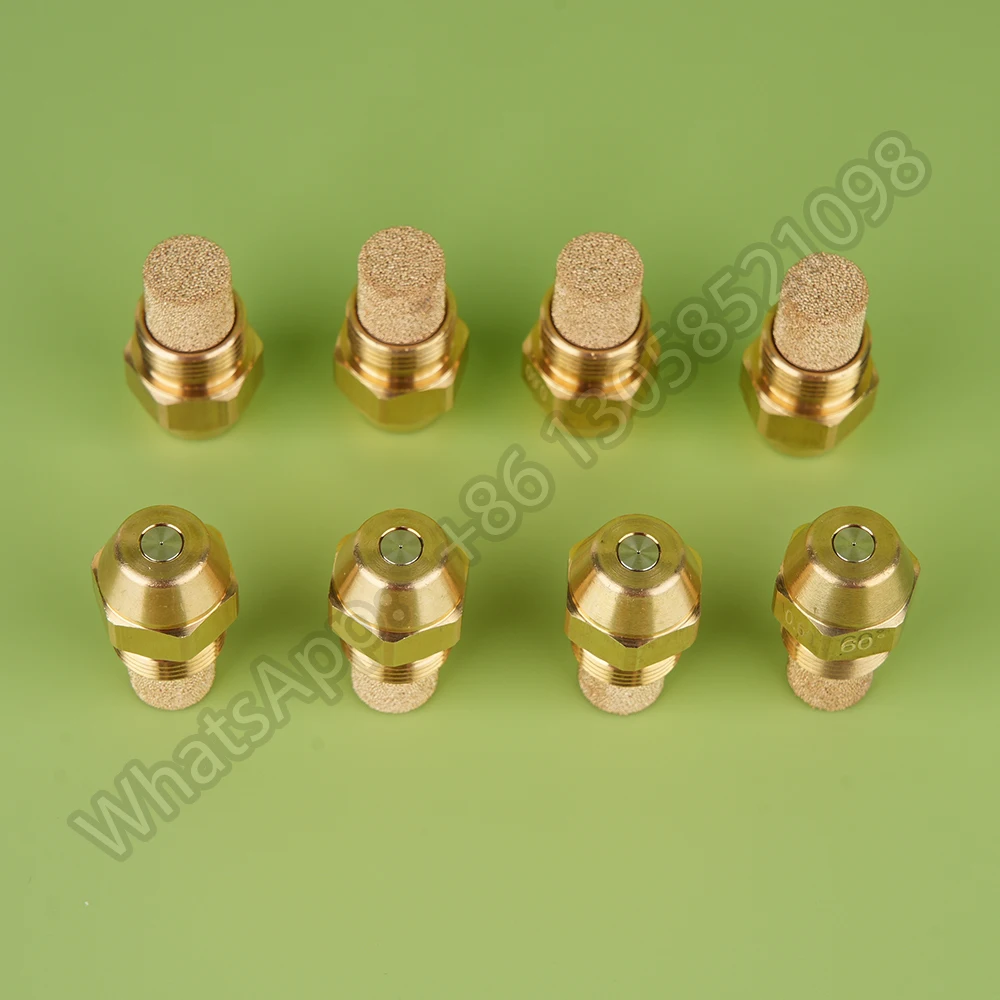 Oil Nozzle,Brass, Diesel, Methanol, Atomization Spray Head, Waste Oil, Fuel Injection, Air Atomized Spray Jet