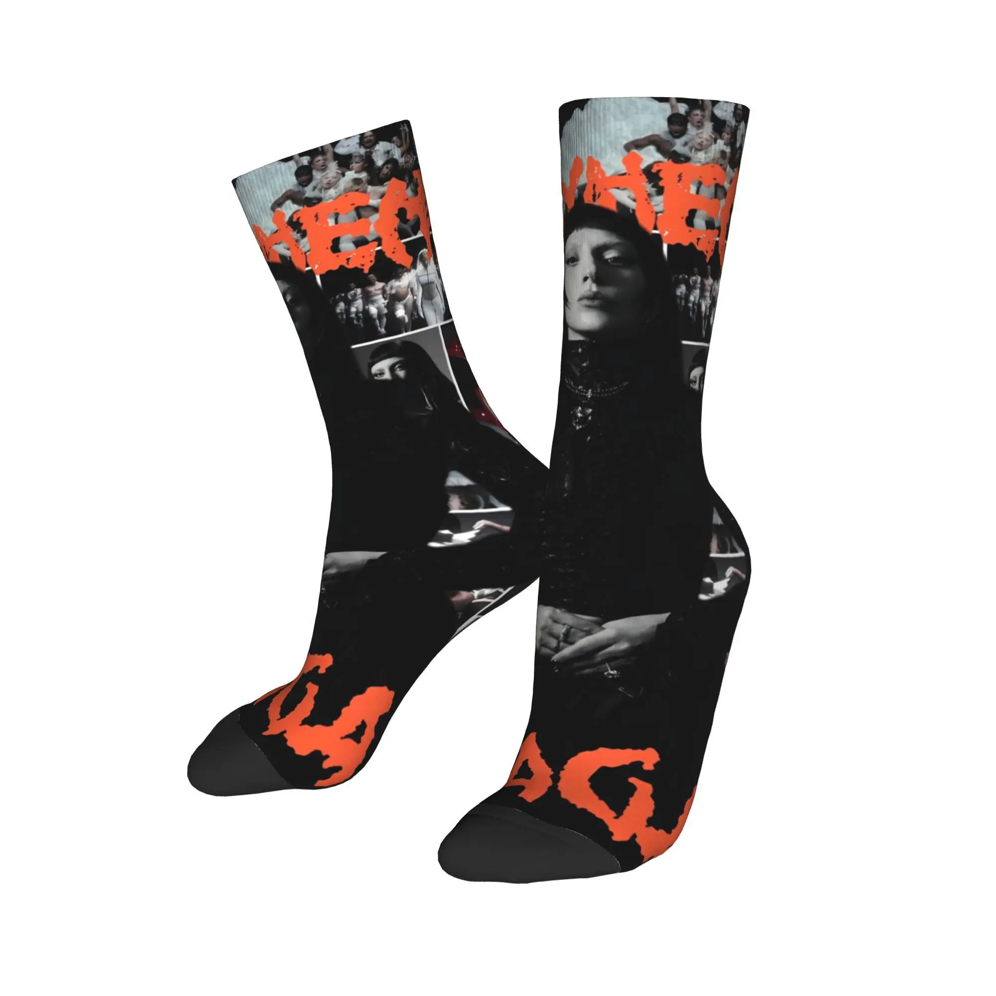 Lady Gaga Mayhem 2025 Album Crew Socks for Women Men All Season  Soft Long Socks Sweat Absorbing