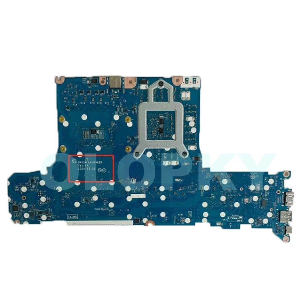 GH51M LA-K862P Mainboard with I5-10300H I7-10750H CPU RTX3060 6GB