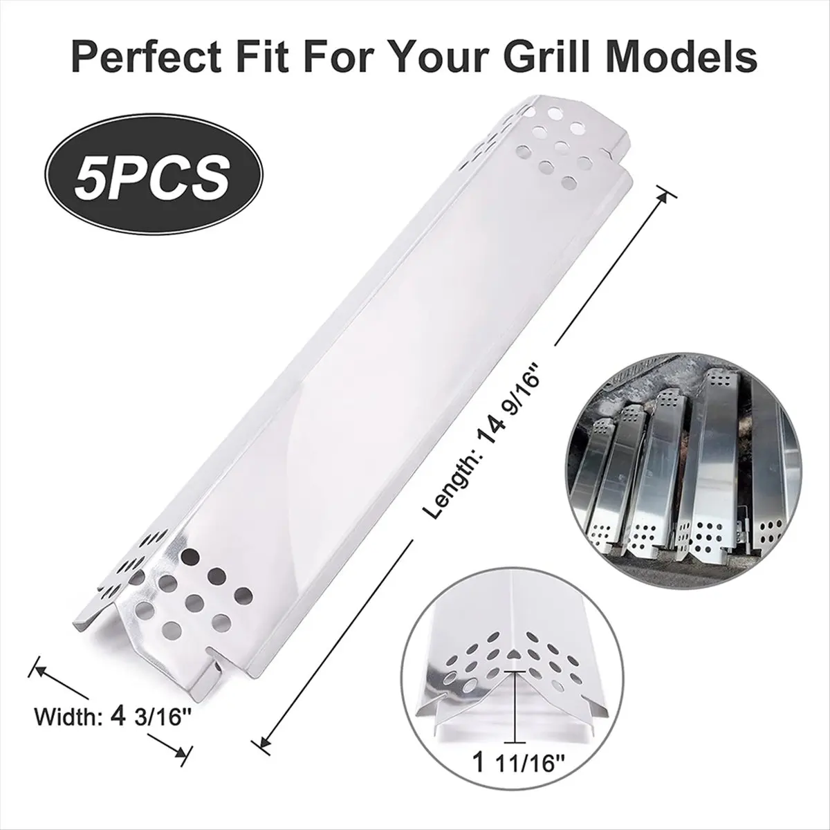abyk-grill-hot-plate-fire-barrier-enamel-hot-plate-stainless-steel-grill-heating-tent-flame-mash-for-nexgrill-720-0888