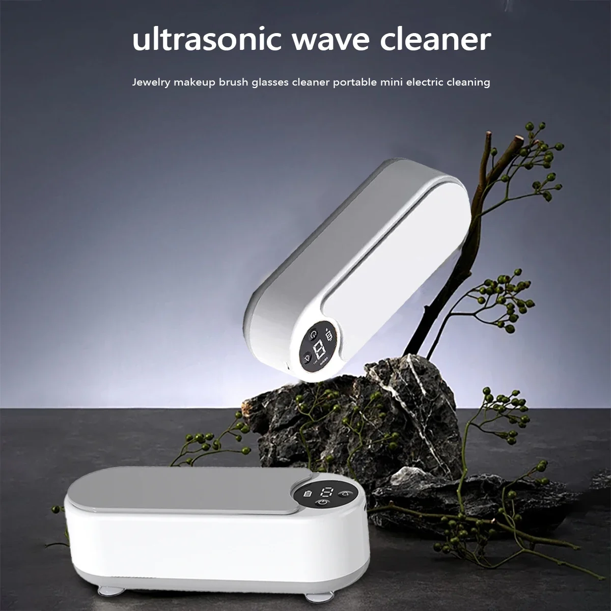 1pc-"Ultrasonic Eyeglasses Cleaner - Rechargeable USB Device for Jewelry, Glasses, Watches & More"