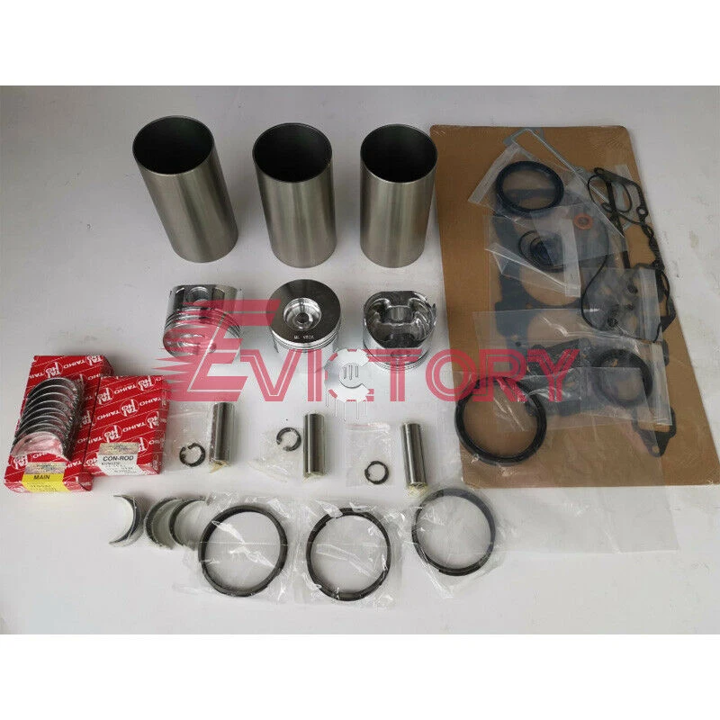 Fit for KUBOTA engine D1803 water pump oil pump conrod valve and rebuild kit