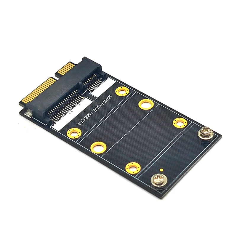 Nowy Adapter Mini PCIE/mSATA konwerter półprzewodnikowy konwerter Riser płyta testowa dla mSATA SSD Mini PCI Express karta Wifi