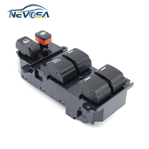 Imagen 2 del producto NEVOSA 35750-SWA-K01 interruptor principal regulador de ventanilla eléctrica izquierdo LHD para Honda CRV CR-V 2007-2011 35750SWAK01 accesorios de coche