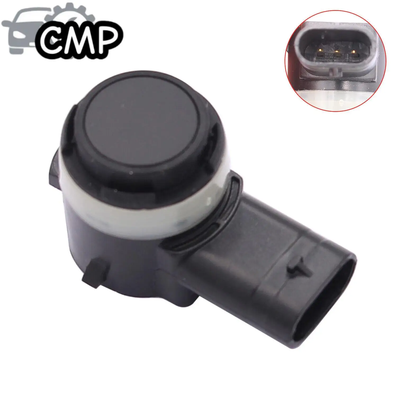 1pc 1127503-12-C Parking Side Sensor Front & Rear Bumper Fit For Tesla Model 3/Y Car Parking Side Sensor Replacement Part