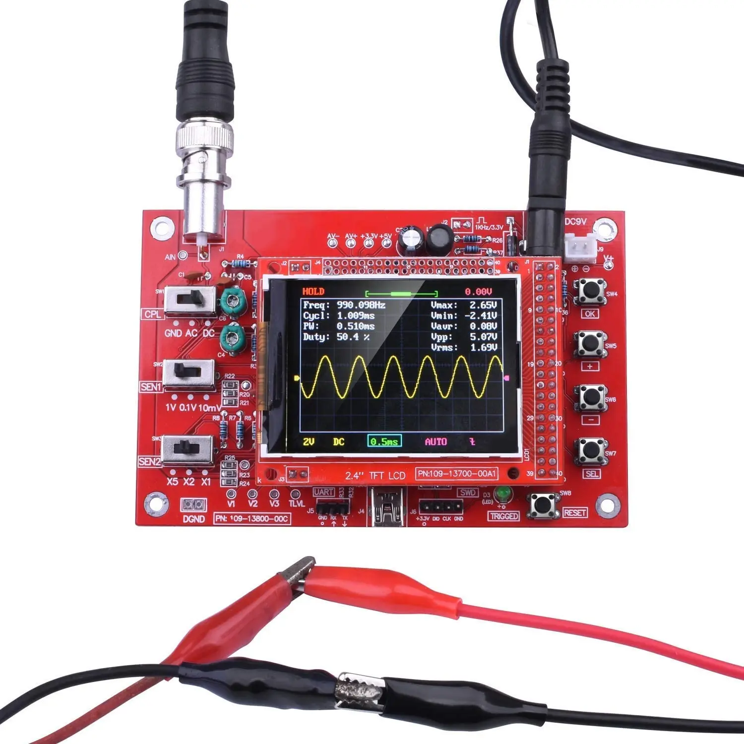 Oscilloscope Kit Parts 2.4\