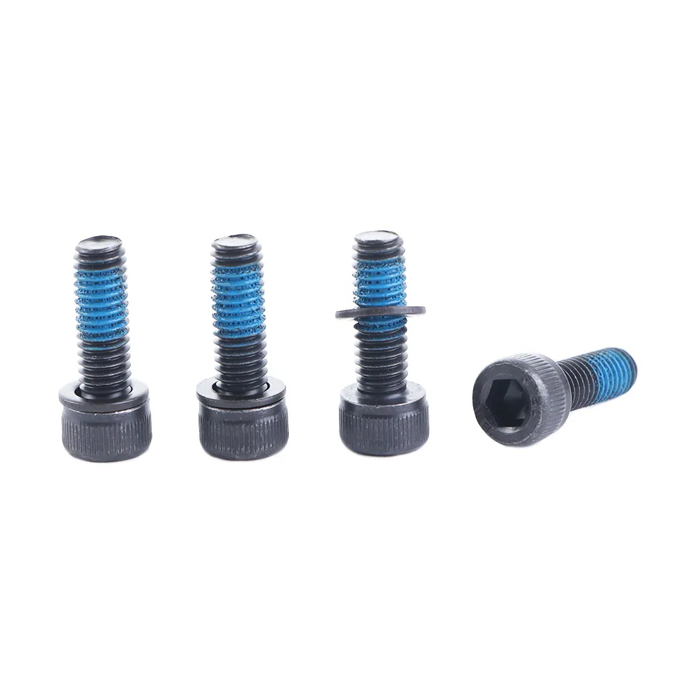 4Pcs M6 Disc Brake Adapter Screw M6*18/35mm Brake Caliper Mount Bolt MTB Road Bicycle Cycling Parts Accessories