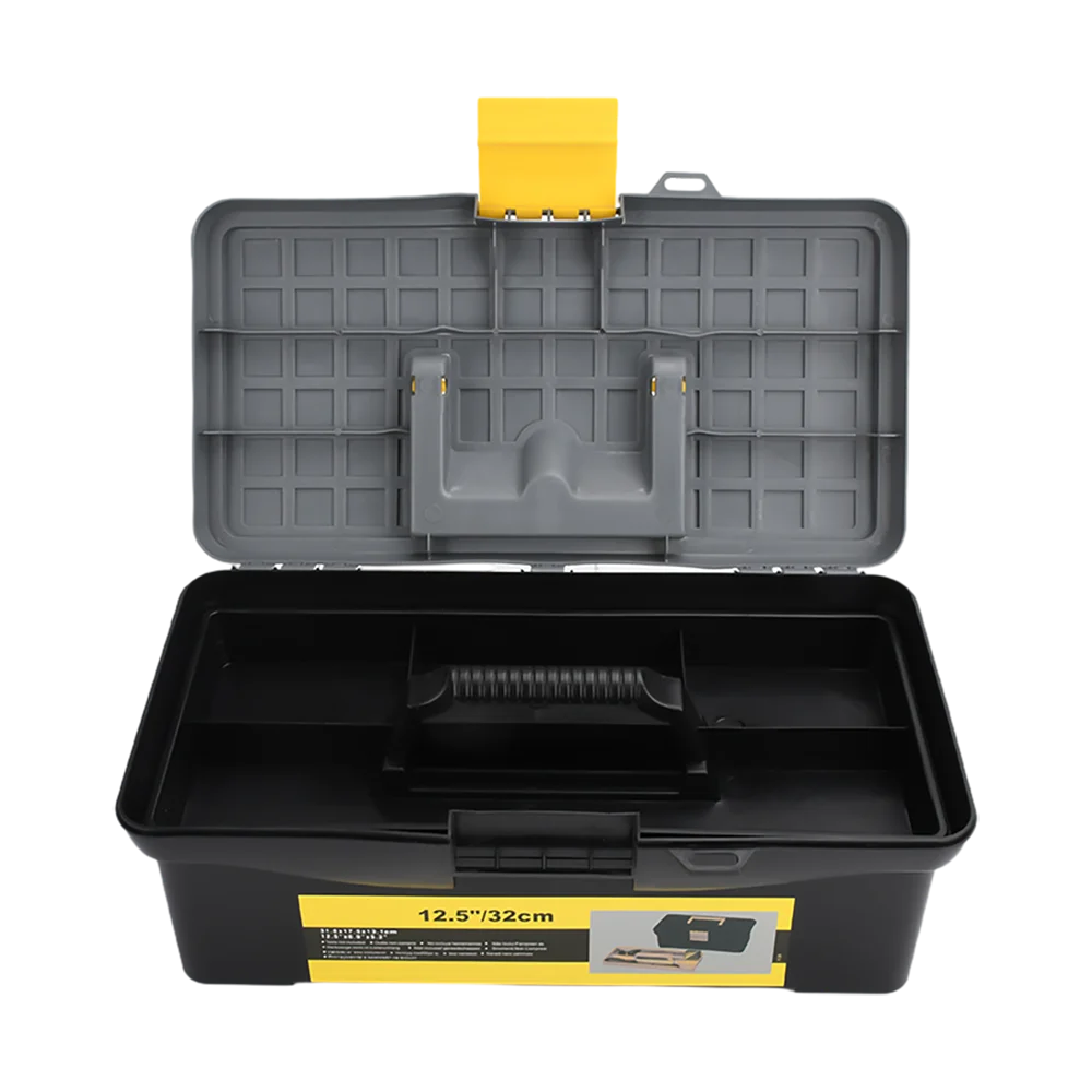 Hardware Plastic Toolbox Multi-functional Portable Thick Large Capacity For Tool Storage and Sorting