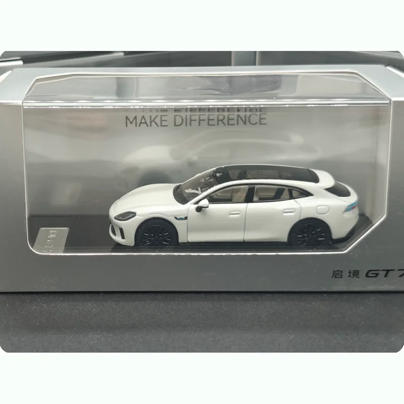 Diecast 1:64 GT7 New Energy Shooting Brake Alloy Car Model Desktop Collection Gift Static Display Multiple Style Options Toys