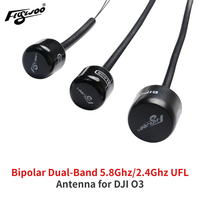 Flywoo Bipolar Dual-Band DJI O3 Air Unit Dual Antenna 5.8Ghz/2.4Ghz UFL/IPEX Interface Adapted Antenna for DJI O3 Unit FPV Parts