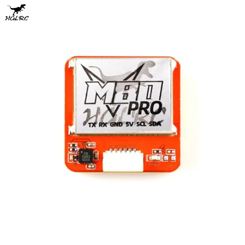 HGLRC M80 PRO M80PRO GPS QMC5883 Compass With GLONASS GLILEO QZSS SBAS BDS Receiving Format 5V Power For FPV RC Racing Drone