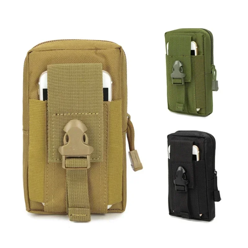 Outdoor Portable Molle Pouch Waterproof Nylon Multi Purpose Small Gadget Pack Universal Hunting Camping Bag Outdoor Equipment