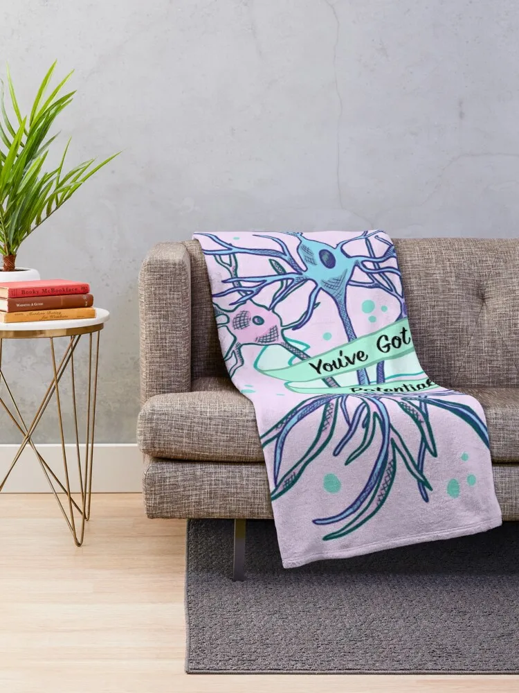 You've Got Potential Neurons - Neuroscience Throw Blanket Flannel Furrys Decorative Sofa funny gift Blankets