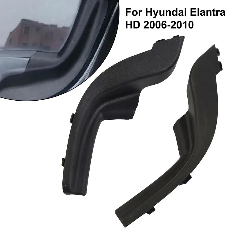 

1 Pair Front Windshield Wiper Side Cowl Extension Covers Left Right Accessories for Hyundai Elantra HD 2006 2007 2008 2009 2010