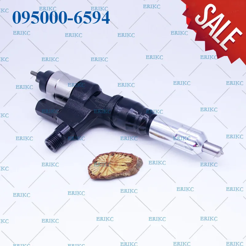 

095000 6594 Injector High Pressure Common Rail Diesel Inyector 095000-6594 Fuel Tank Original Cr Spray Nozzle for Hino J08E