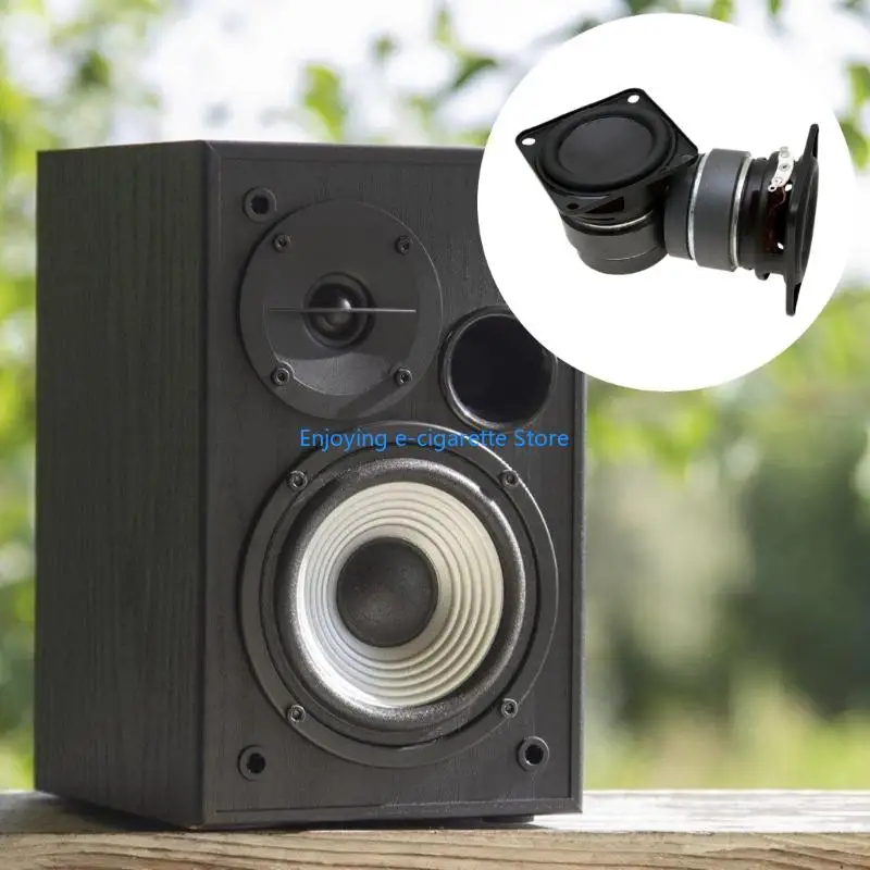 Zuverlässiger 53-mm-Doppel-Attraktor-Lautsprecher 8 W für professionelle Soundinstallationen Y4QF – Detail 9