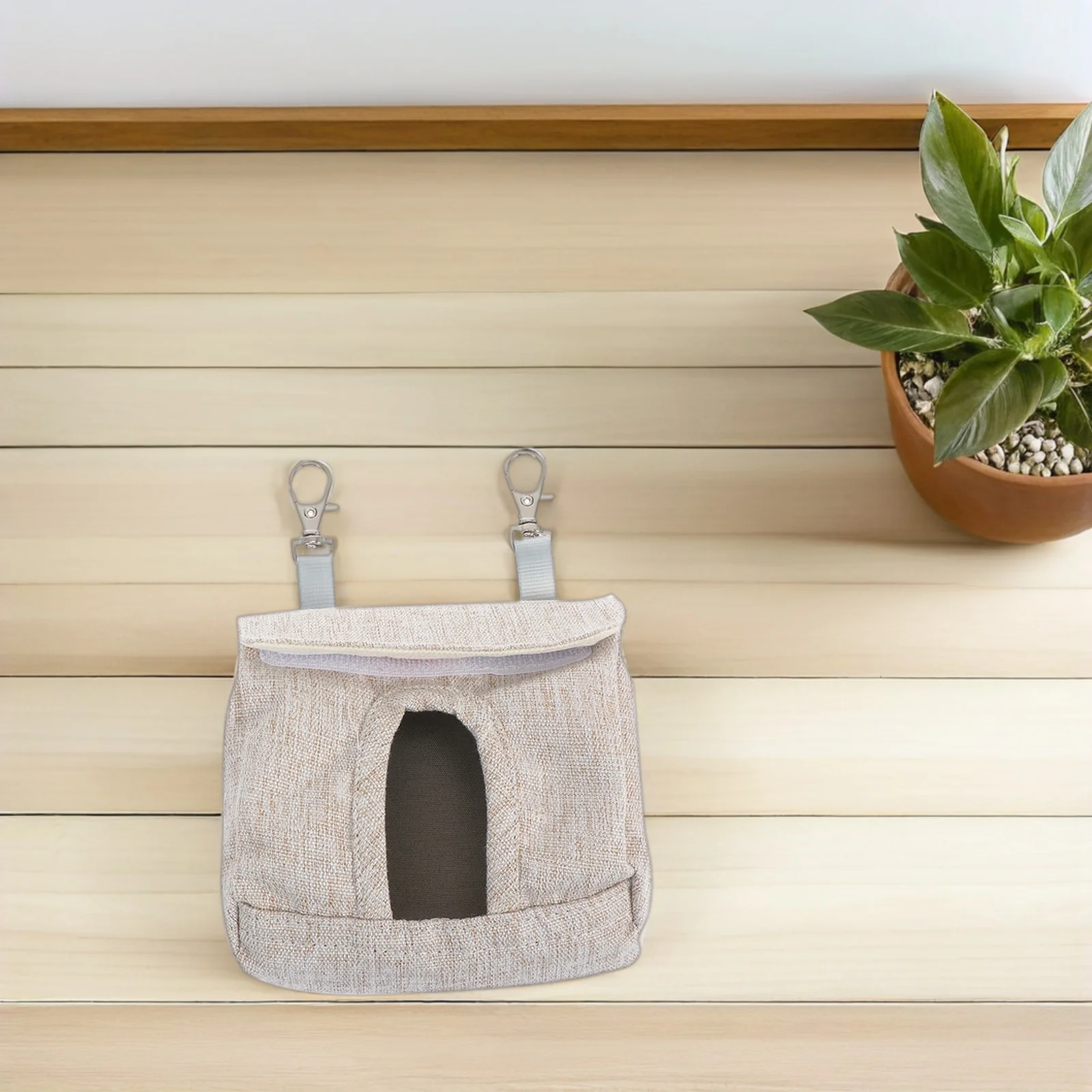 

2Pcs Small Animal Hay Feeder Bags Hanging Feeding Bag for Rabbit Guinea Pig Hamster Chinchilla Durable Hay Storage