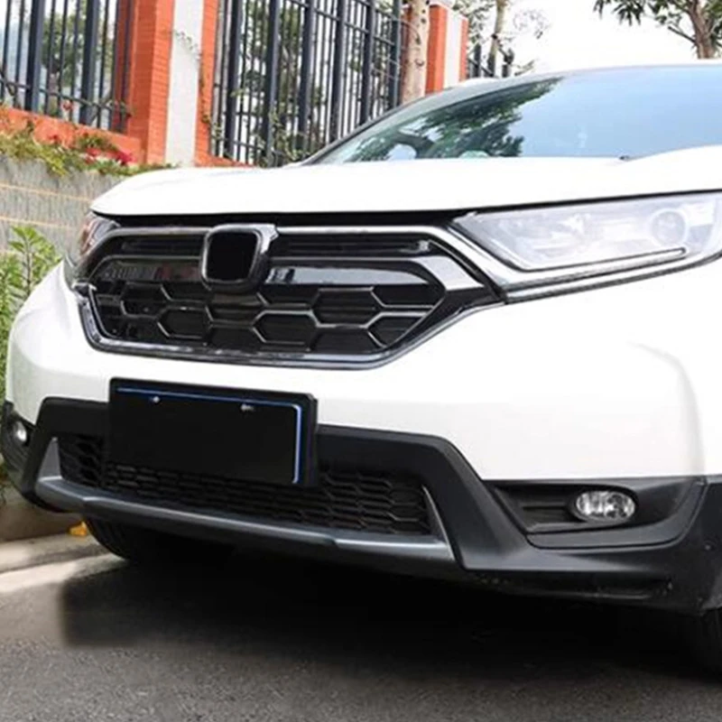 

Для Honda CRV 2017-2019 годов: гоночная решетка радиатора, аксессуары для тюнинга автомобиля, передний бампер-сплиттер из ABS, решетки, обвес