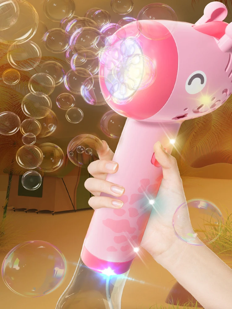 Bubble Machine voor kinderen Giraffe Toy Bubble Wand voor peuters met licht Bubble Blower Toy Outdoor voor kinderfeest Verjaardagscadeau