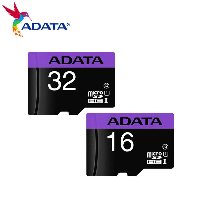 ADATA Micro SD Card 80mb/s USH-I U1 C10 Storage 16GB 32GB Original SDHC High Speed Memory Card Flash TF Card for UVA Notebook