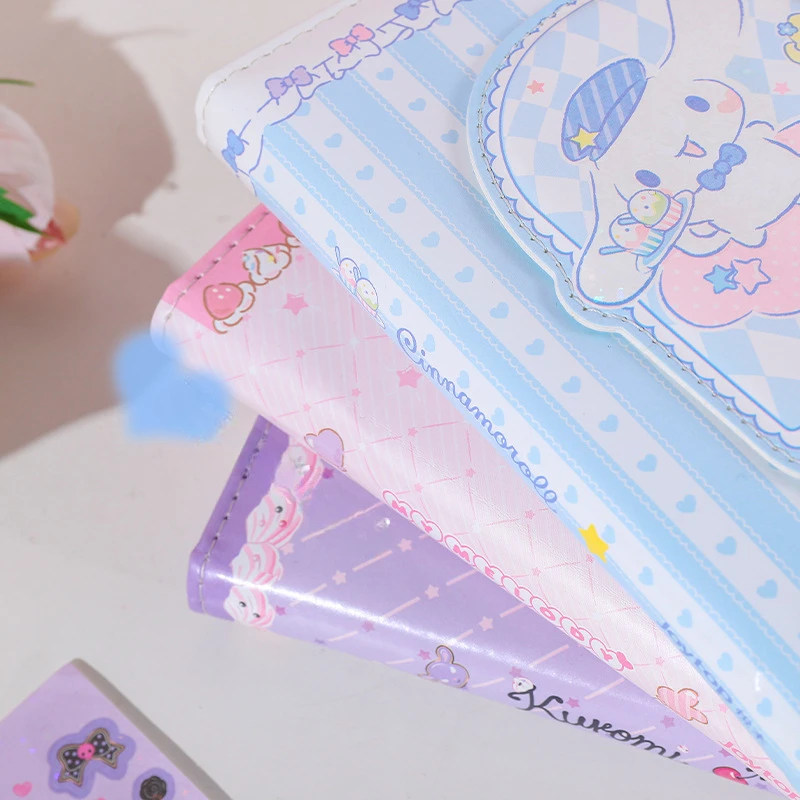 Imagem -02 - Sanrio Miniso Caderno com Pen Grupo Papelaria Kawaii Minha Melodia Escola Estudantes Menina Presente de Alta Qualidade