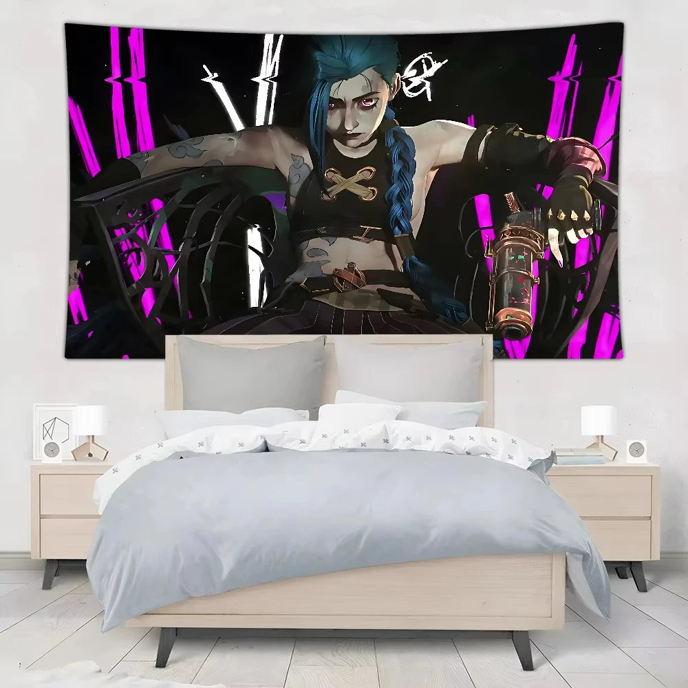 حار A-Arcane j-Jinx نسيج الجدار الشنق ديكور فني غرفة نوم غرفة المعيشة ديكور الهبي البوهيمي قماش مزخرف جداري ديكور المنزل الجمالي