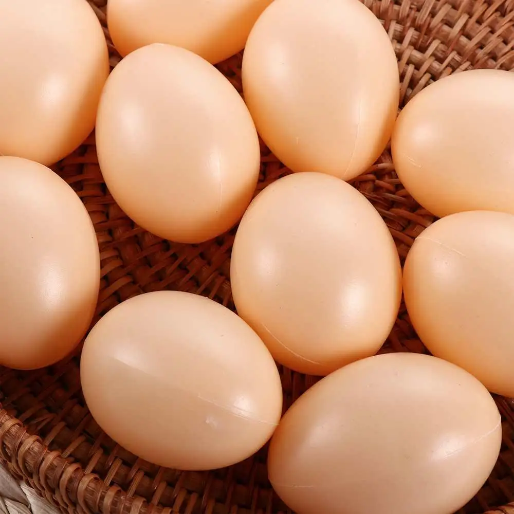 DIY for Chick Party Supplies Poultry Breeding Simulation Hen Artificial Eggs Educational  Fake Eggs Easter  Egg