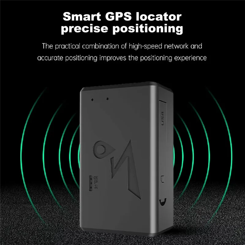【Artículos más vendidos】Mini localizador GPS a través del posicionador GPS satélite mascotas niños localizador antipérdida coche de larga distancia Tra en tiempo Real