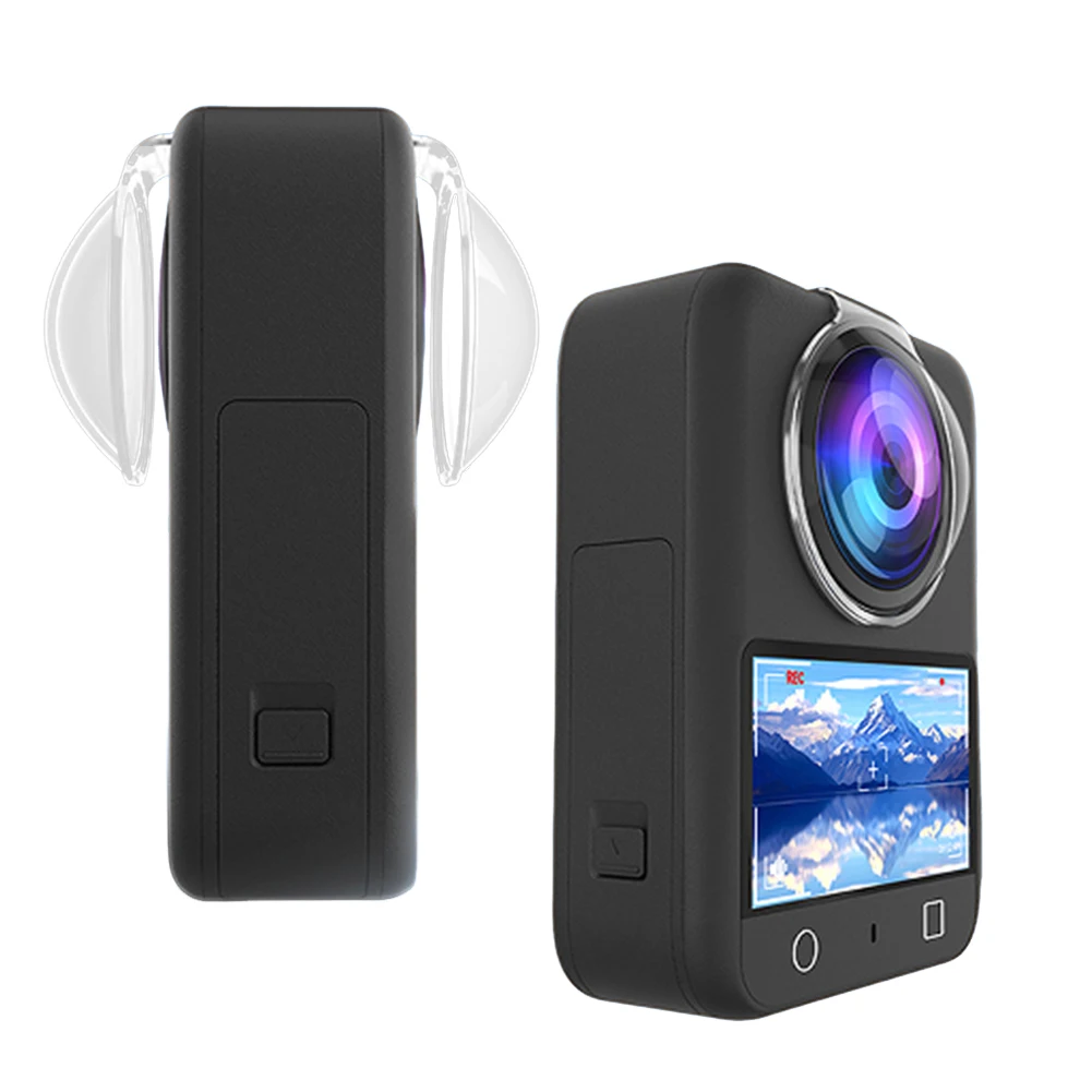 For DJI Osmo 360 Action Camera Lens Guard Anti-Collision Camera Protective Cover Seamless Plastic Lens Cover Camera Accessories