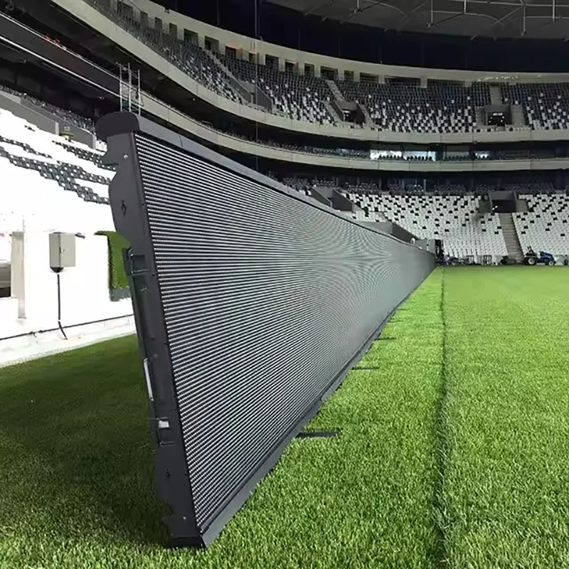 High Quality Full Color P10 Stadium Perimeter LED Screen Waterproof Sports Field Display