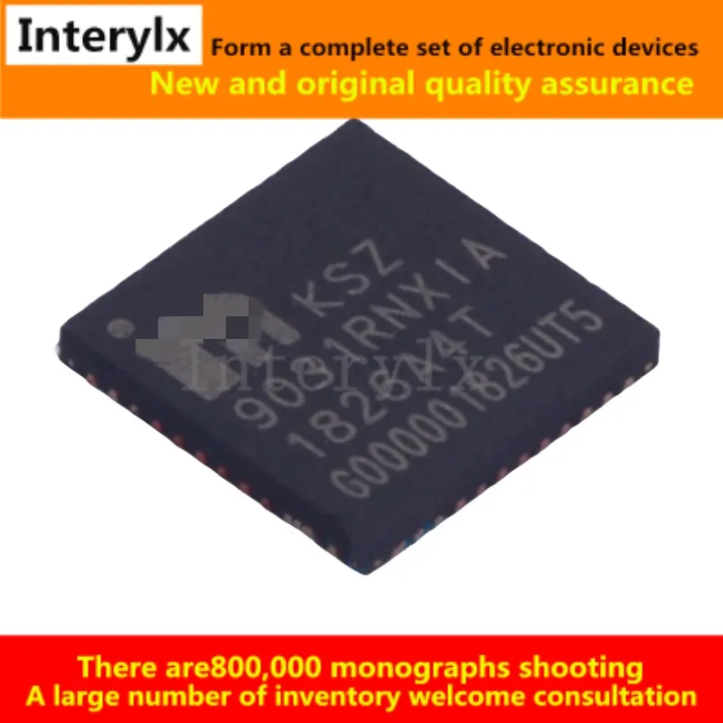 

5Pcs/Lot KSZ9031RNXIA KSZ9031RNXI KSZ 9031RNXIA IC TRANSCEIVER FULL 4/4 48QFN Chip KSZ9031RNXIA-TR