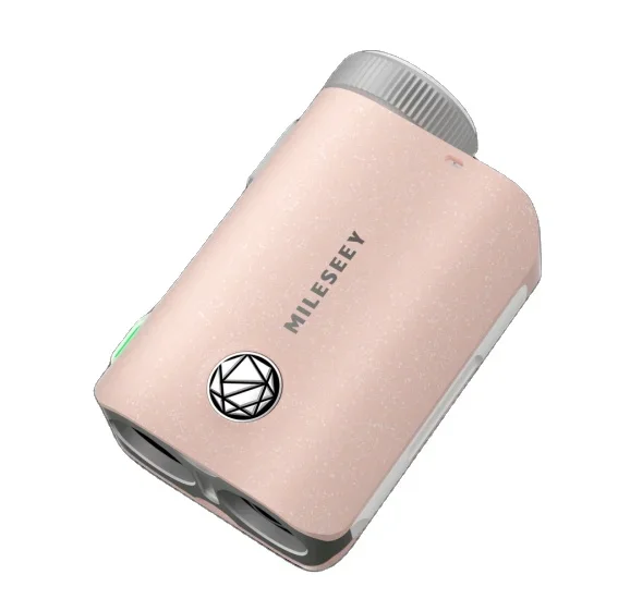 MILESEEY PF1 Pink Pocket Ultra Light and Small IP65 Waterproof 1000 Yards Golf Range Finder