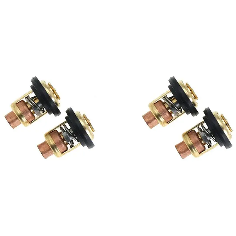 

75692Q2 Thermostat With Mercury Mariner Marine 143F 143 Degree 135-150HP 175 200HP For GLM 13340 Replaces 75692T,4 PCS